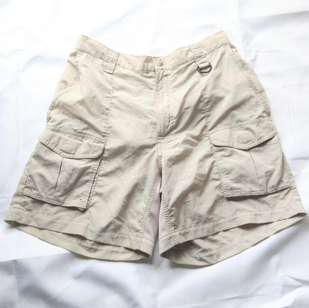 Columbia PFG shorts size medium tan color men's